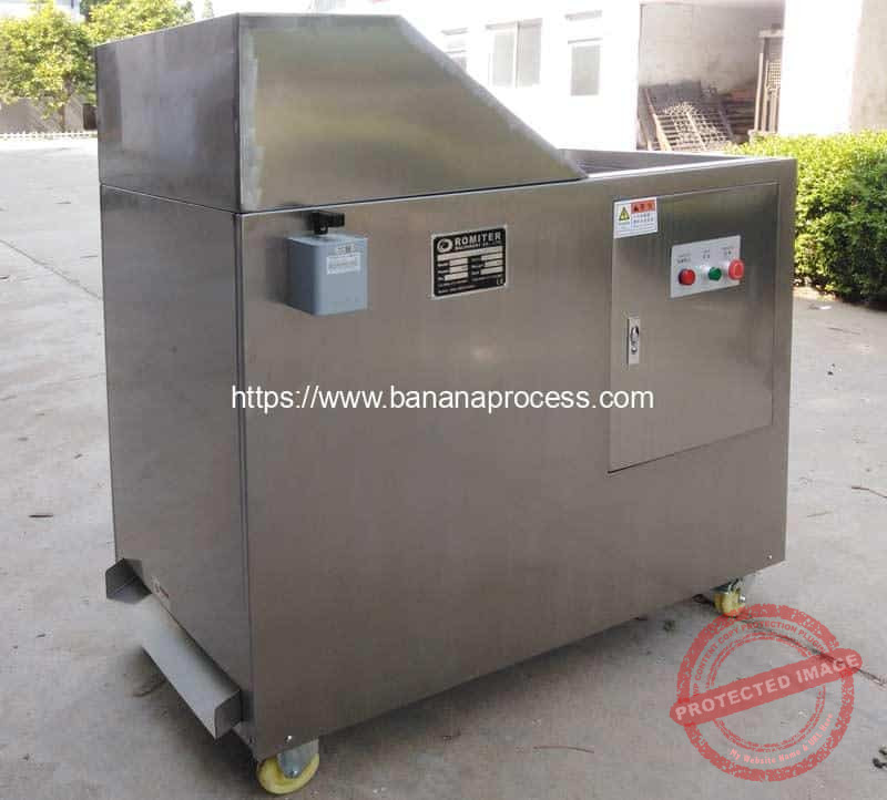 2024-Stainless-Steel-Single-Inlet-Green-Banana-Peeling-Machine-for-Nigeria-Customer
